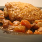 Chicken and white bean ragout